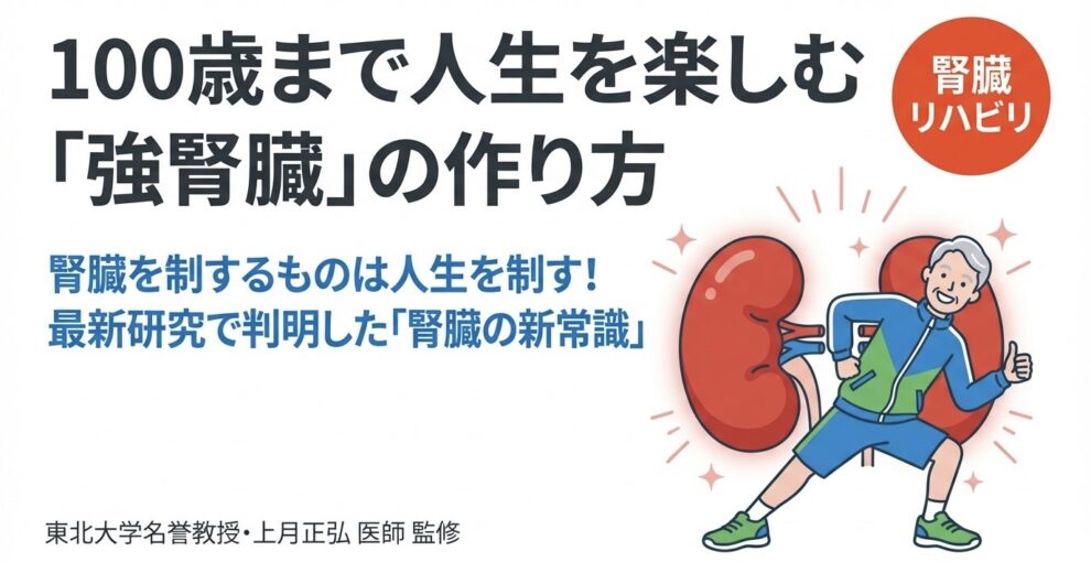 100歳まで人生を楽しむ「強腎臓」の作り方★