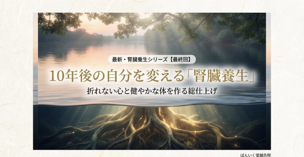 最終回　最新腎養生